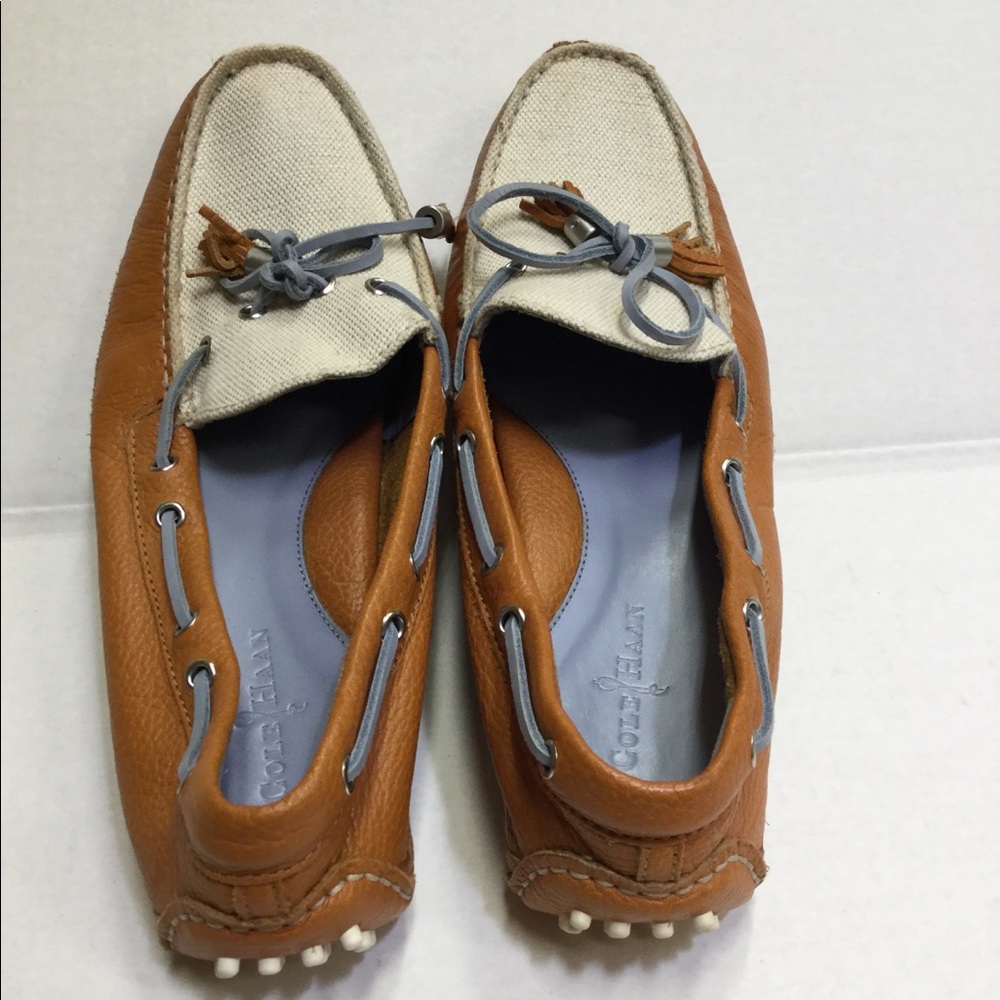 NWOT leather loafers